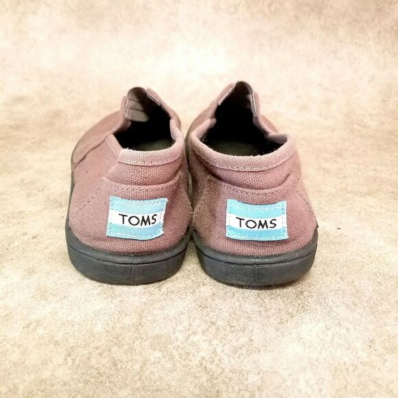 TOMS Womens   Size 6.5 Brown Fabric Slip On Loafer Flats - Picture 6 of 10